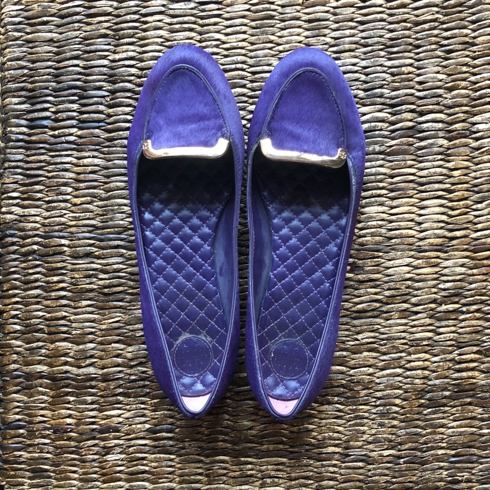 Tory Burch • Jess Pony Hair Purple Flat
